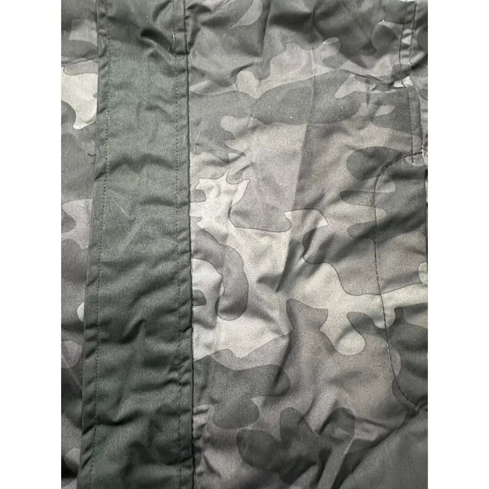 Faded Glory Boys Small NEW NWT Black Camouflauge Rain Jacket
